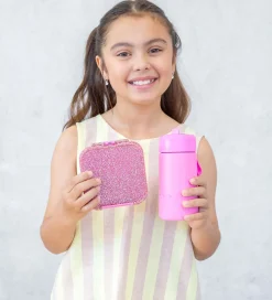 MontiiCo Snackboks m. 3 rum - Bento Two - 500 ml - Floss Glitter