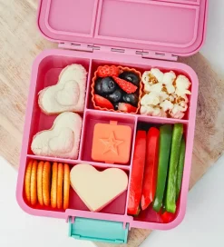 MontiiCo Snackbøtter - Bento Dip & Sauce - 2 stk. - Tangerine