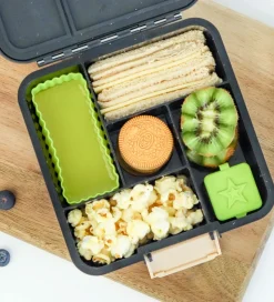 MontiiCo Snackbøtter - Bento Dip & Sauce - 2 stk. - Matcha