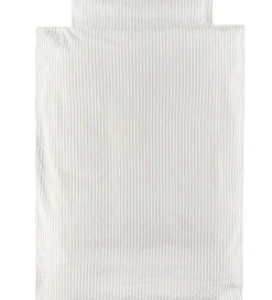Müsli Sengetøj - Junior - Stripe Bed - Balsam cream/Cashmere