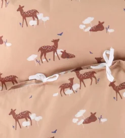 Nørgaard Madsens Sengetøj - Junior - Rosa m. Bambi