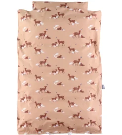 Nørgaard Madsens Sengetøj - Voksen - Rosa m. Bambi