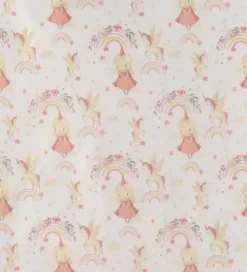 Nørgaard Madsens Sengetøj - Voksen - Beige m. Prinsesser, Regnbu