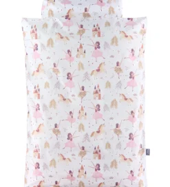 Nørgaard Madsens Sengetøj - Baby - Hvid m. Balletdanser