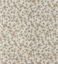 Nørgaard MAdsens Sengetøj - Voksen - Beige/Hvid Blomsterprint