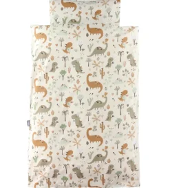 Nørgaard Madsens Sengetøj - Voksen - Beige m. Dino