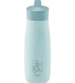 Nuk Drikkedunk m. Sugerør - Mini-Me Flip - 500 ml - Stål - Globe