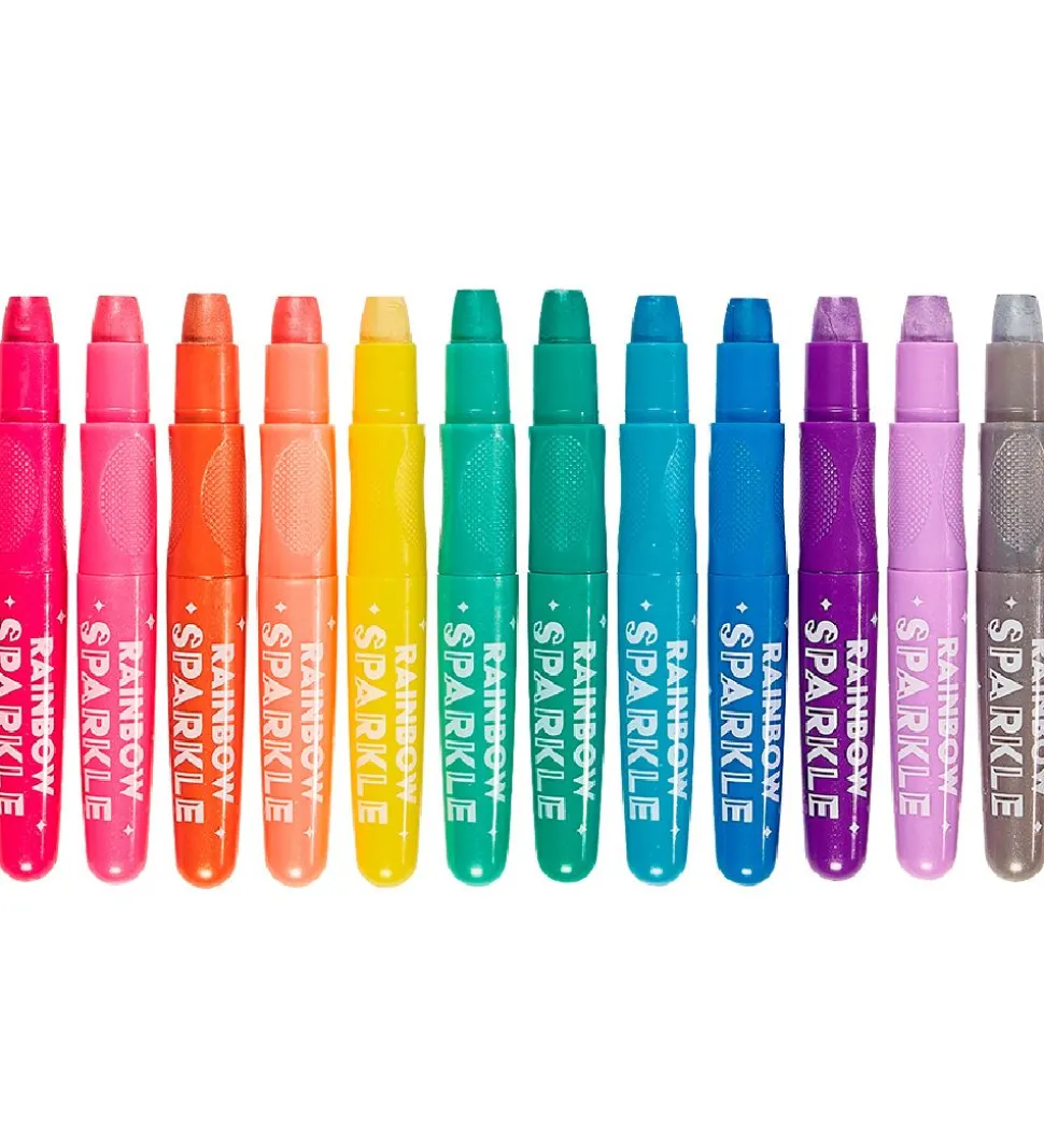 Ooly Farvekridt - Vandfarve - Rainbow Sparkle - 12 stk