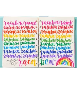 Ooly Tuscher - Calligraphy Duo - 12 stk - Multifarvet