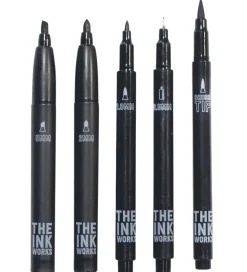 Ooly Tuscher - The Ink Workers - 5-pak - Sort