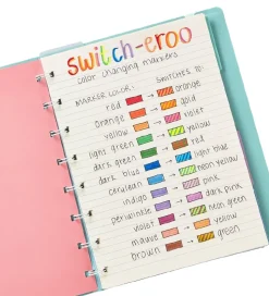 Ooly Tuscher m. Farveskift - Switch-Eroo - 12 stk.