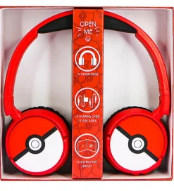 OTL Høretelefoner - Pokemon - On-Ear Junior - Wireless - Rød