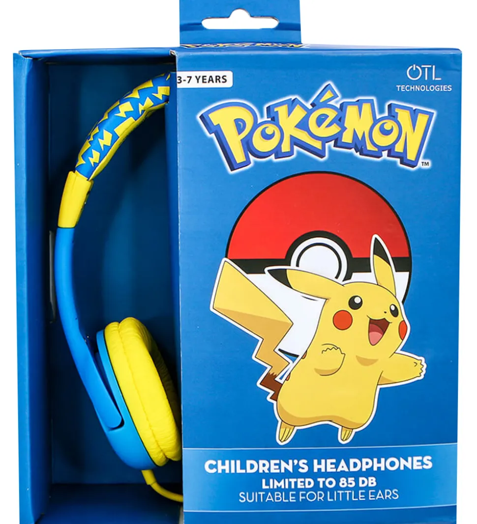 OTL Høretelefoner - Pokemon - On-Ear Junior - Pikachu - Blå/Gul