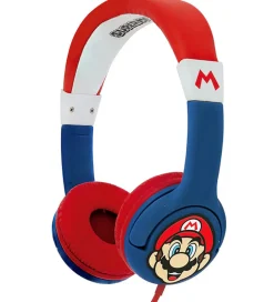 OTL Høretelefoner - Super Mario - Junior On-Ear - Mario - Rød/Bl