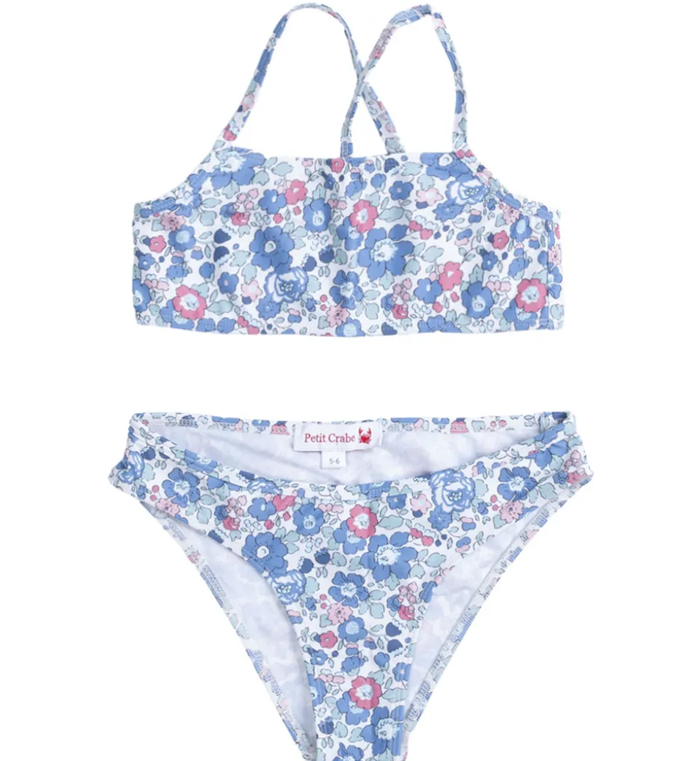 Petit Crabe Bikini - Louise - UV50+ - Betsy m. Blomster