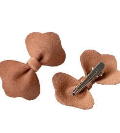 Petit La Busch Hårsløjfer - Bow - 2-pak - 6x4 cm - Light Rosa