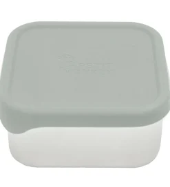 Petit Monkey Madkasse - Lucy - Stainless Steel - Sage Green