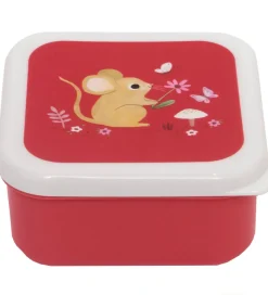 Petit Monkey Madkasse - 3-pak - Woodland Stone Blue