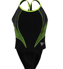 Phelps Badedragt - Hanoi - Sort/Neongul