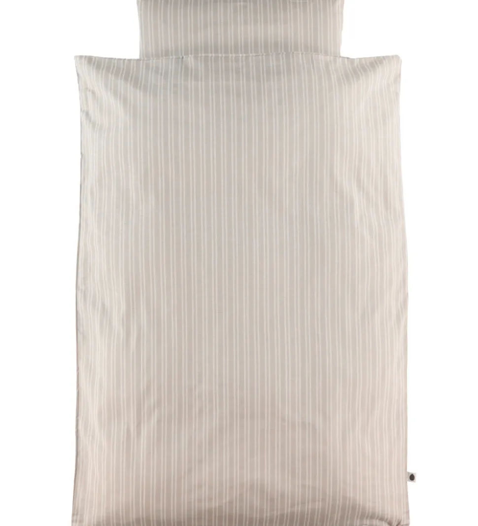Pine Cone Sengetøj - Junior - Beige Stripe