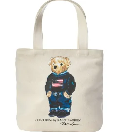 Polo Ralph Lauren Shopper - Hvid m. Bamse