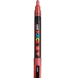 Posca Tusch - PC-3ML - Rød m. Glimmer