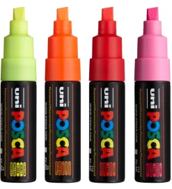 Posca Tuscher - PC-8K - 4 stk. - Neon