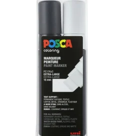 Posca Tuscher - PC-17K - 2 stk. - Sort/Hvid