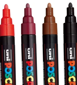 Posca Tuscher - PC-5M - 8 stk. - Varme Farver