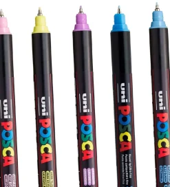 Posca Tuscher - PC-1MR - 8 stk. - Afdæmpede Farver