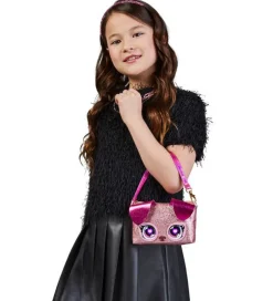 Purse Pets Håndtaske m. Lys - Dazzling Diva - Rosa Glimmer