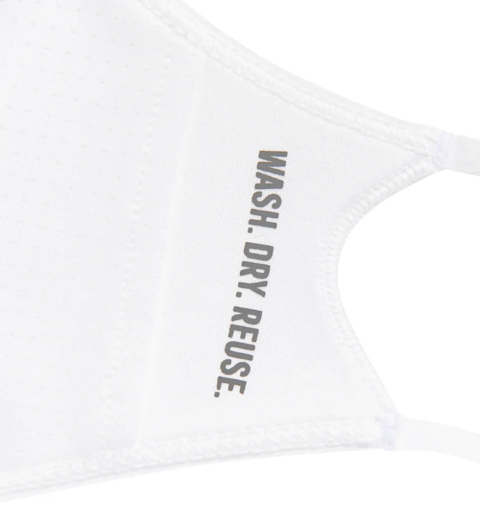 Reebok Mundbind - Small - 3-pak - Hvid