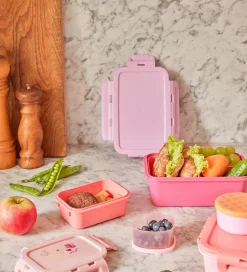 Rice Madkasse - 3 Rum - 1100 ml - Pink/Flower Power