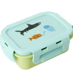 Rice Madkasse - Lunchbox - 250 ml - Mint/Wildlife