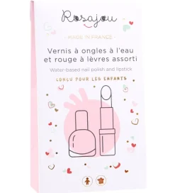Rosajou Sminkesæt - Rubis - Læbestift/Neglelak