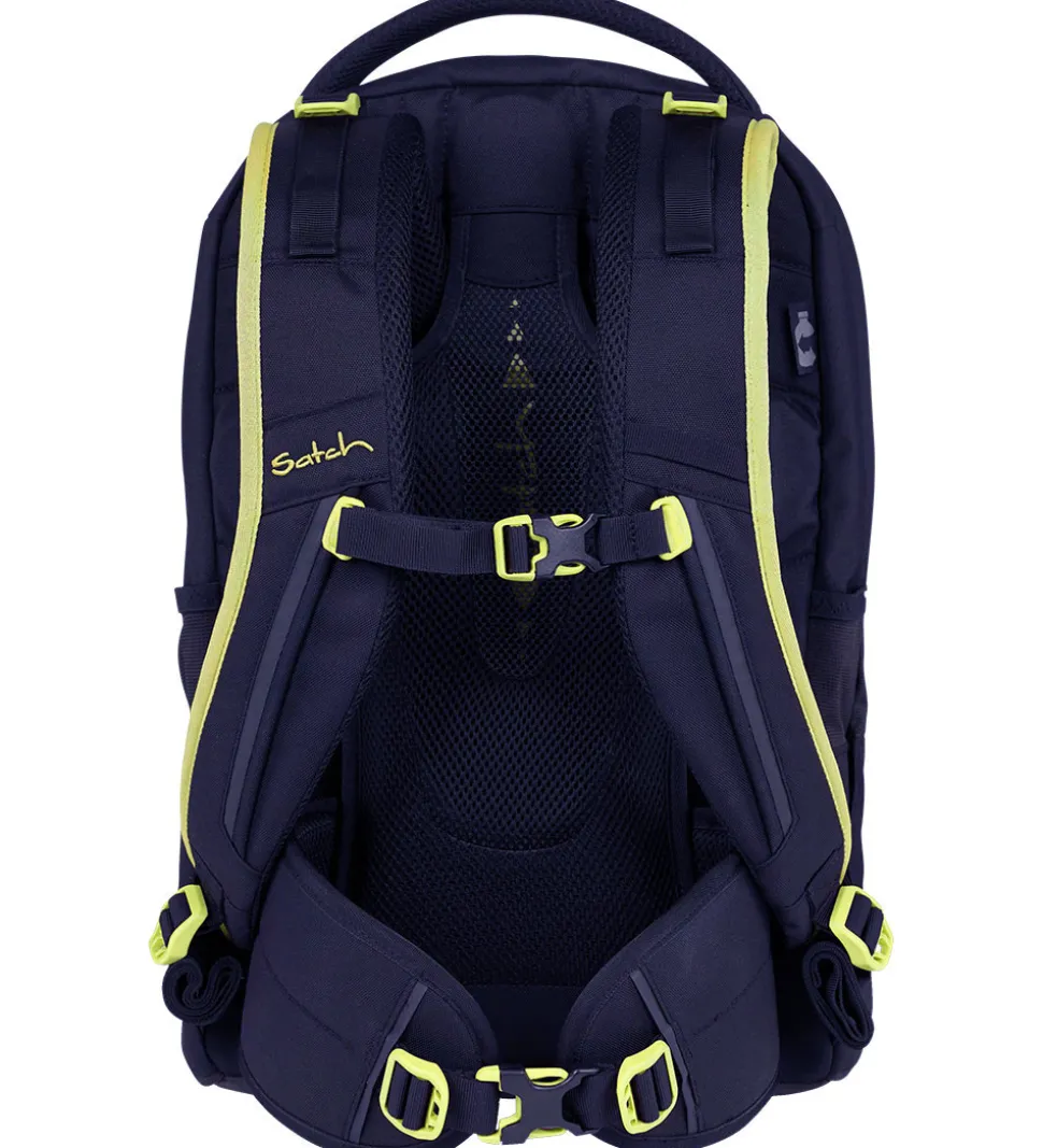 Satch Skoletaske - Pack - Toxic Yellow