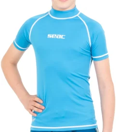 Seac Badebluse - T-Sun Short - UV50+ - Lyseblå