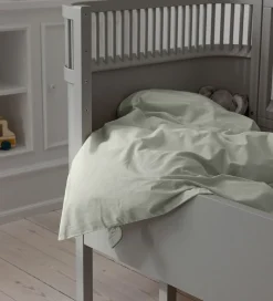 Sebra Sengetøj - Junior - Mist Green