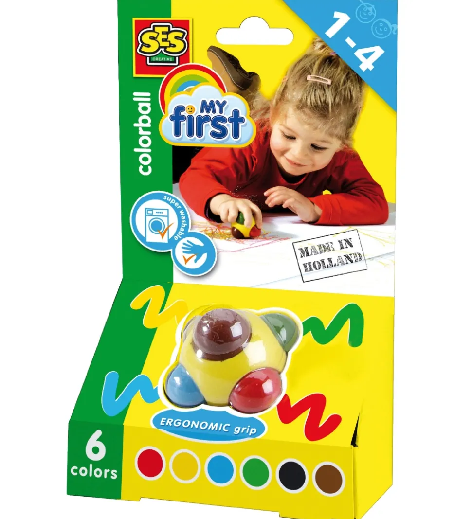 SES Creative - Min Første Farvebold
