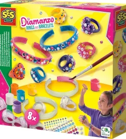 SES Creative Diamantsmykker - Ringe Og Armbånd