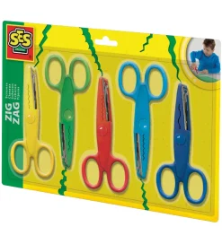 SES Creative Saksesæt - 5 stk - Zig Zag