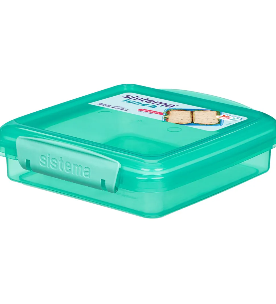 Sistema Madkasse - Sandwich Box - 450ml - Turkis