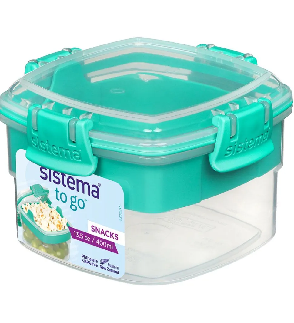 Sistema Madkasse - Snack To Go - 400 ml - Turkis