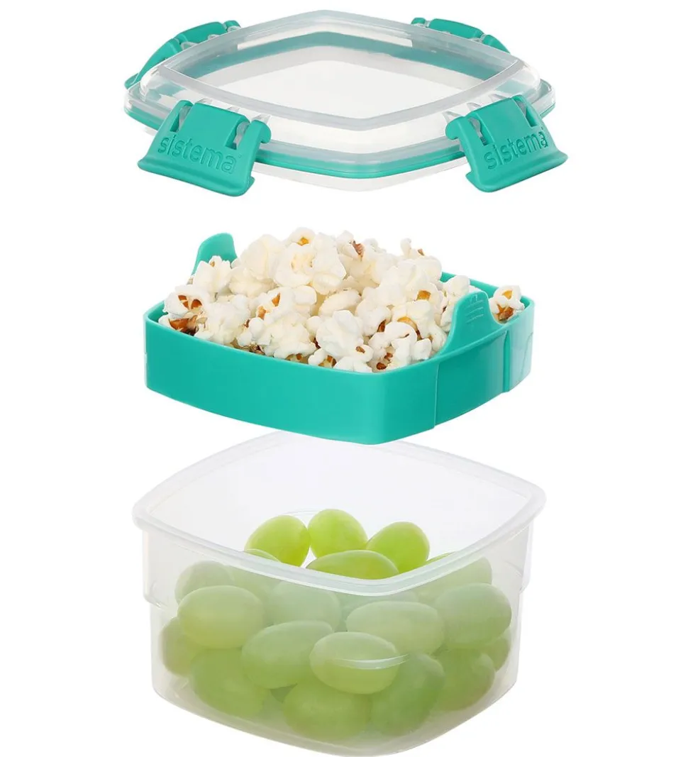 Sistema Madkasse - Snack To Go - 400 ml - Turkis