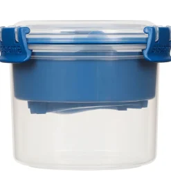 Sistema Madkasse m. Bestik - Breakfast To Go - 530 ml - Mørkeblå
