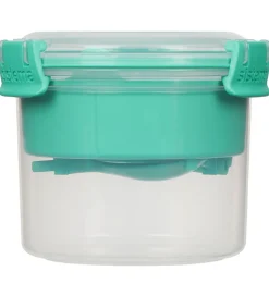 Sistema Madkasse m. Bestik - Breakfast To Go - 530 ml - Turkis