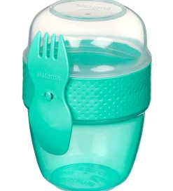 Sistema Madkasse m. Bestik - Snack Capsule - 515 ml - Turkis