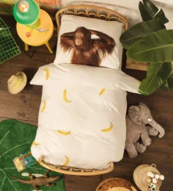 Snurk Sengetøj - Junior - Banana Monkey
