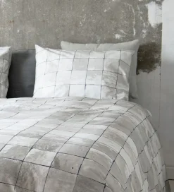 Snurk Sengetøj - Voksen - Tiles Pearl White