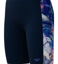 Speedo Badebukser - Digital Panel Jammer - Navy m. Hajer